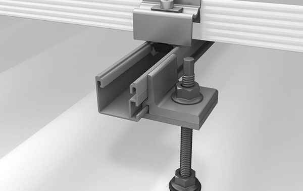 Profil Aluminiu K2 SingleRail Light 3650mm pentru panouri solare