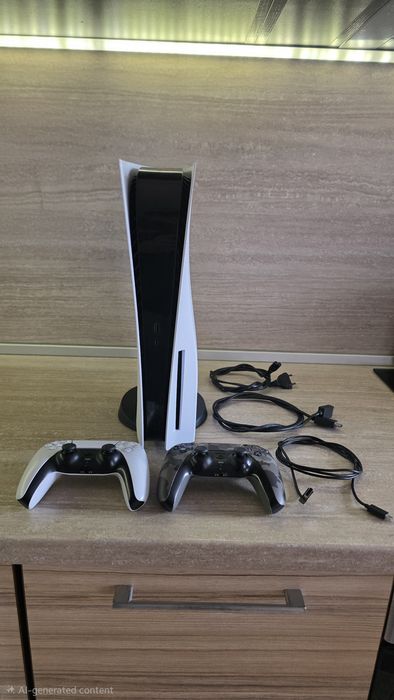 Playstation 5 + два контролера + God of War Ragnarök