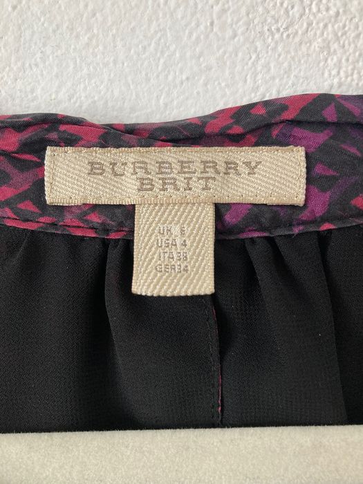 Burberry silk dress
