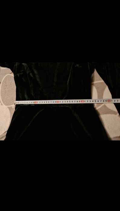 Salopeta scurta din catifea