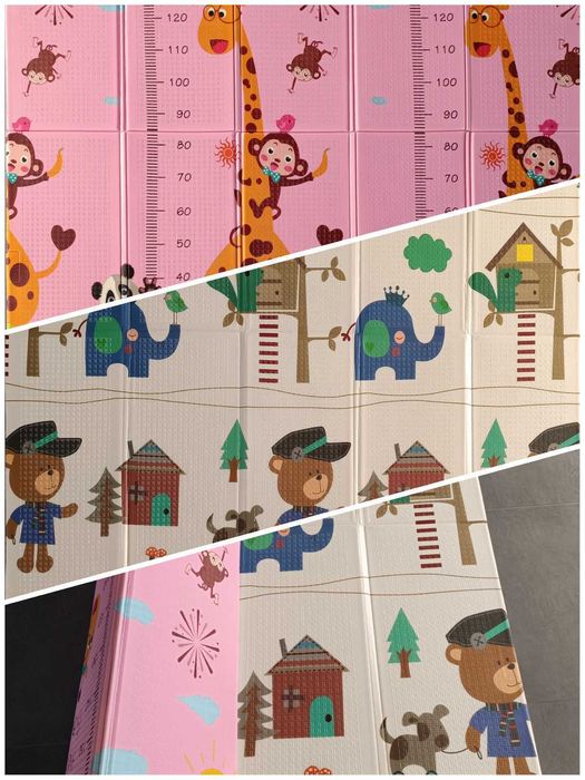 Килимчета за игра от ХРЕ пяна сгъваеми 200/180