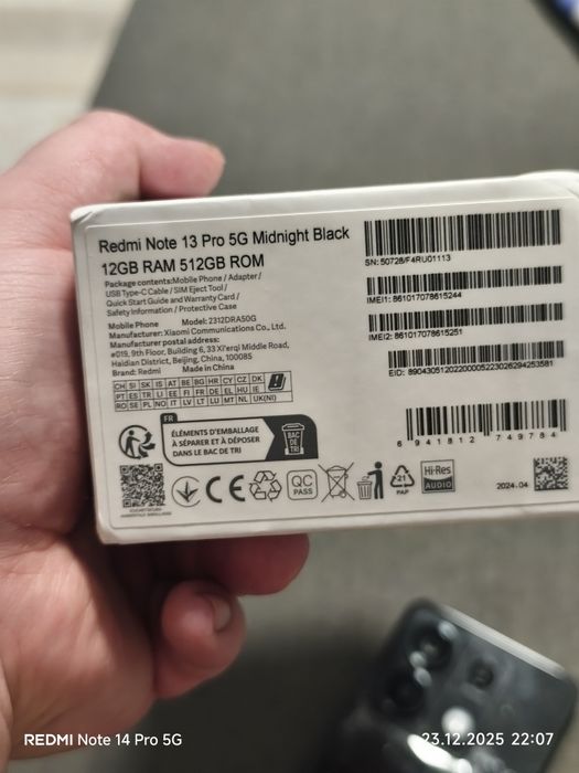 Xioami Redmi Note 13 Pro 5G