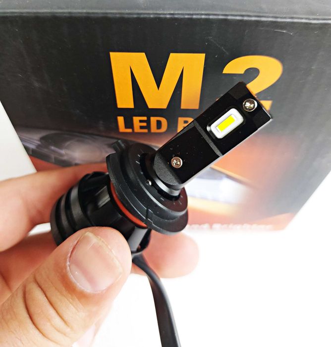 M2 лед крушки H7 H1 H4 HB3 HB4 H11 мини УЛТРА ТЪНКИ 0,13'' CREE 8000lm