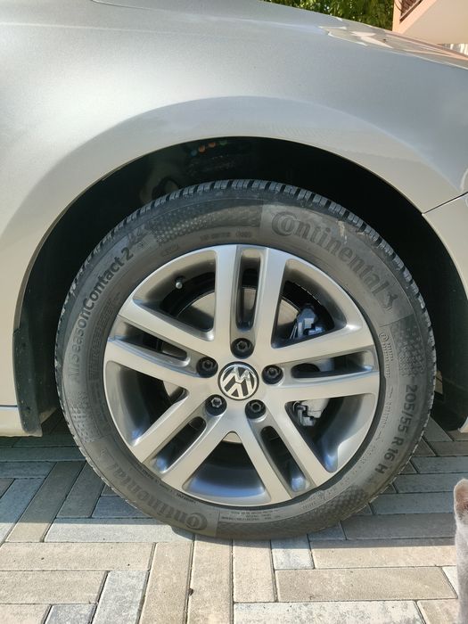 Jante 16 Originale Volkswagen Aliaj VW+cauciucuri 205/55