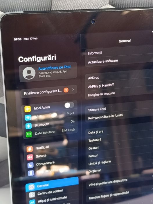 Tableta Apple air 2 A1567 32gb impecabila