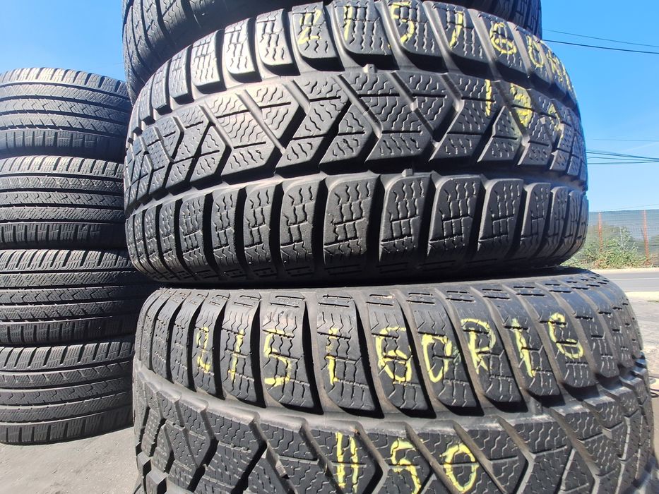 4 anvelope iarna 215/60r16 Pirelli Montaj Gratuit