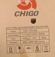 Кондиционер CHIGO 12 CS-12V3G DC Inverer PTC heater R32