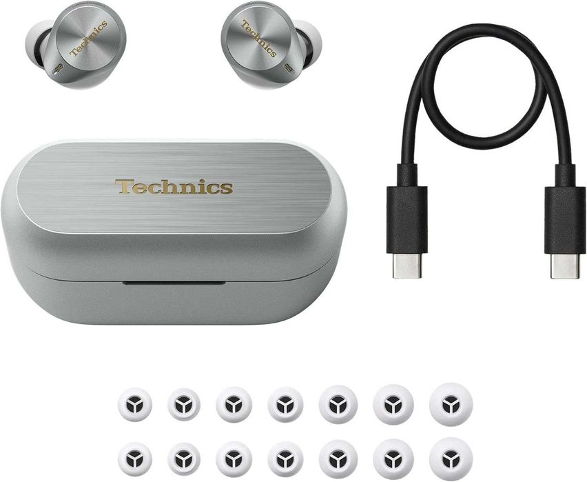 Слушалки Technics EAH-AZ80 Bluetooth ANC Silver