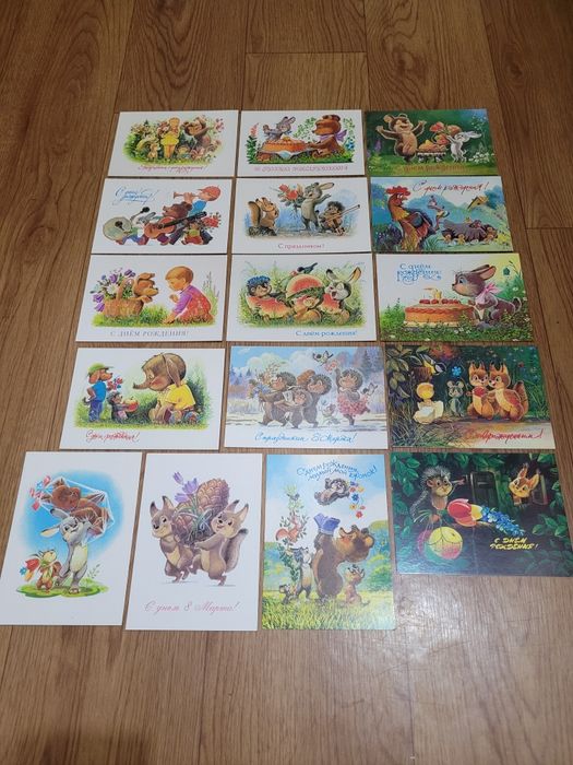 Открытки современные худ. Зарубина