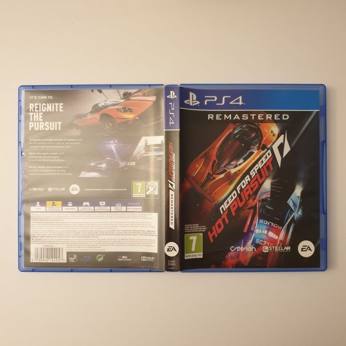 NFS/Need For Speed Hot Pursuit Remastered PS4/Playstation 4
