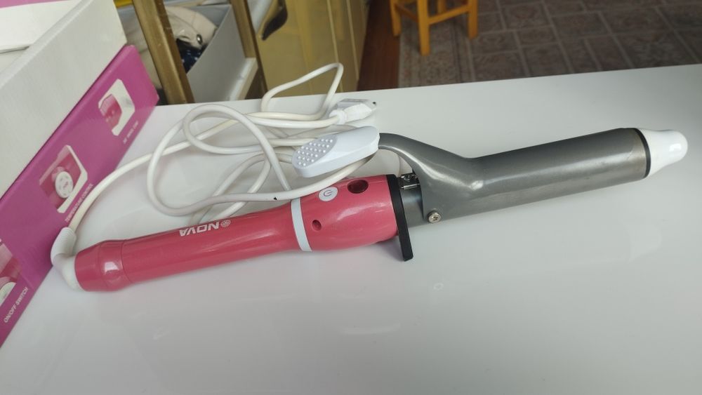 Плойка для завивки. Титановый ствол.