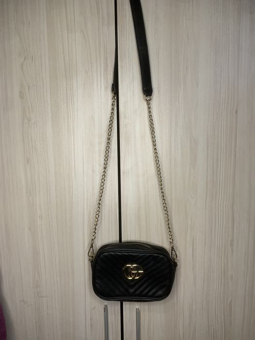 Дамска чанта Gucci истинска кожа