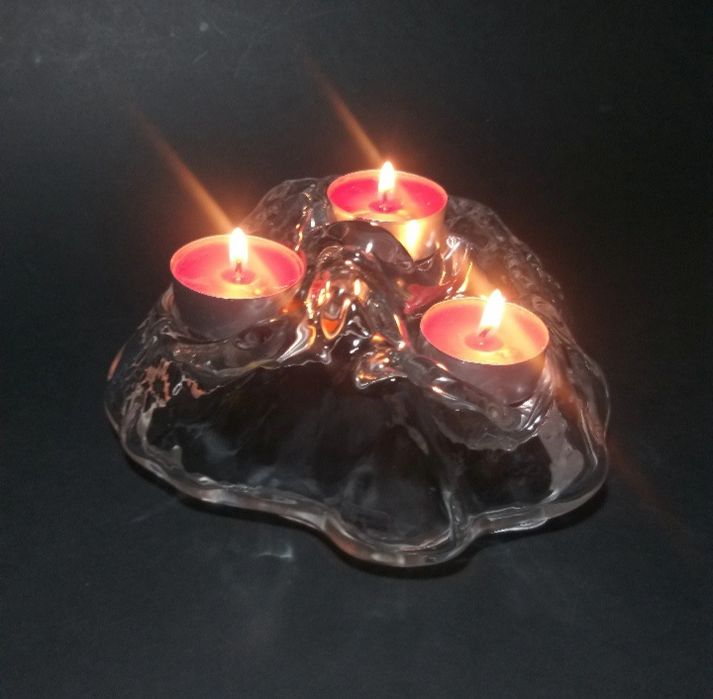 Винтидж свещник айсберг Renate Stock