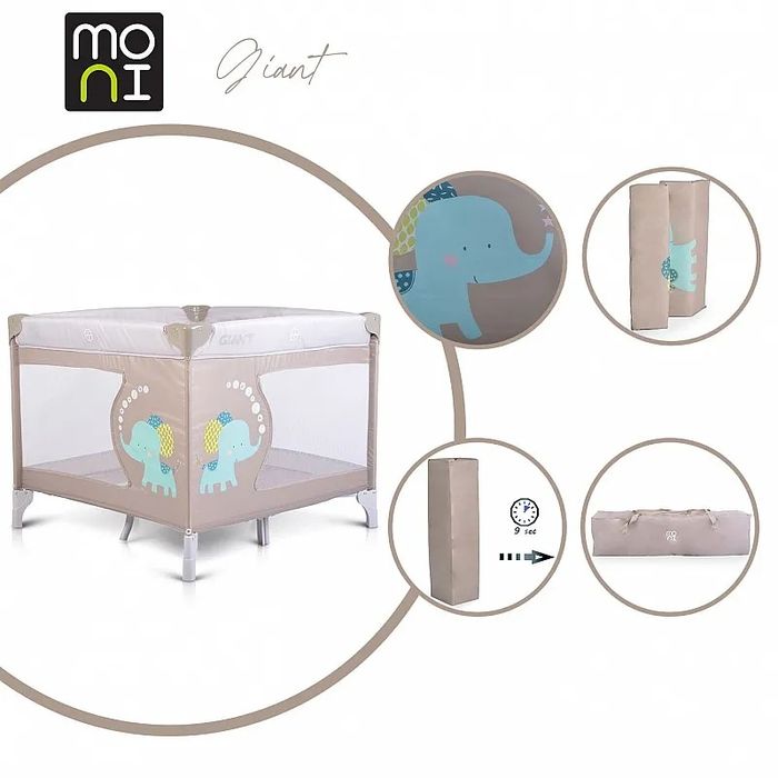 Бебешка кошара за игра Moni Gian