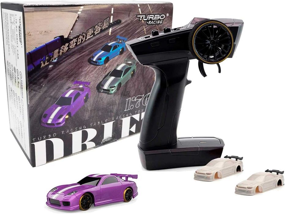 Turbo Racing C61 Drift 1:76, 5км\ч, Лилава