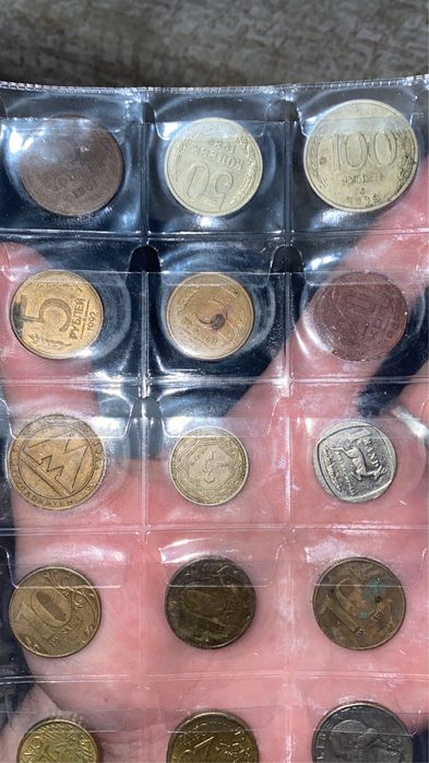Монеты разных стран на обмен
