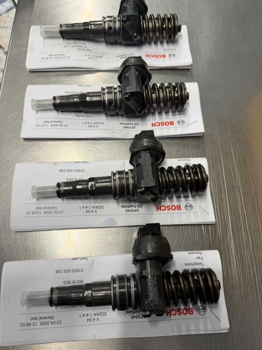 Рециклирана помпа-дюза Bosch 0414720303  (гаранция, тествани, готови за монтаж) Audi / VW / Seat / Skoda