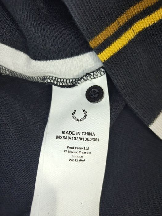 Фред Пери , Fred Perry , мъжка тениска с яка