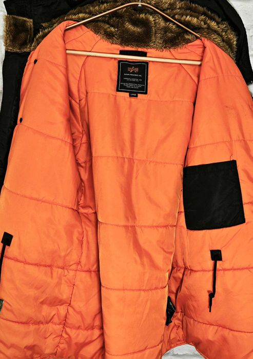 Alpha Industries Parka Оригинална мъжко яке с качулка размер L