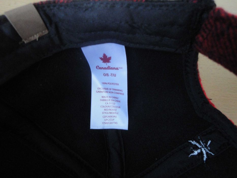 Canadiana/нова канадска зимна шапка