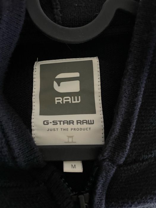 Pulovar bumbac cu gluga G-Star