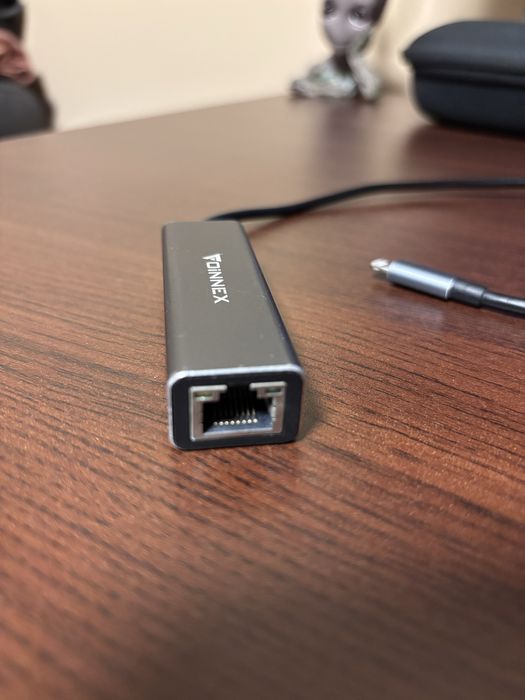 Преход от lighting към RJ45 за Apple устройства