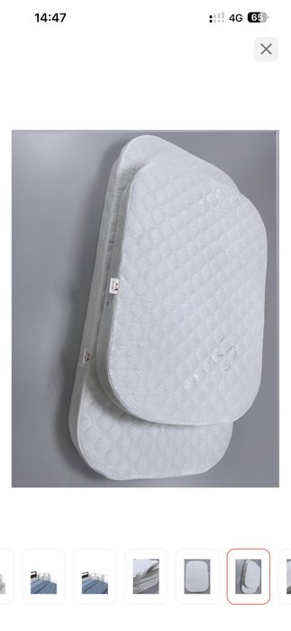 Продам кроватку с бортиками и два матраца