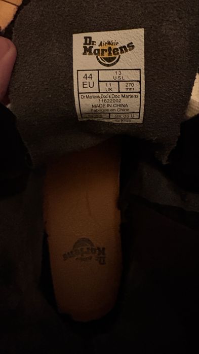 Ghete Rick Owens x Dr Martens