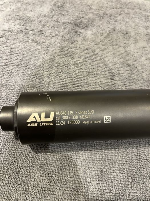 Супресор Ase Utra SL9i M18x1 .300/.338 Black Cerakote 32-34dB