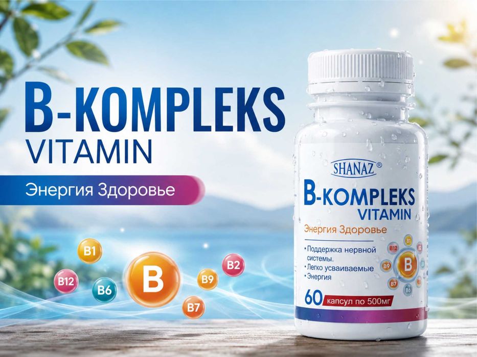 Vitamin B kompleks 60 capsula