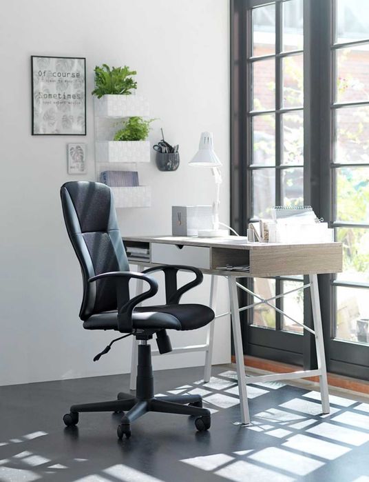 JYSK Бюро ABBETVED д120xш48 см цвят светъл дъб/бяло | Desk