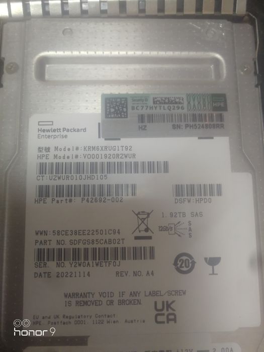 sas ssd hp 1.92tb