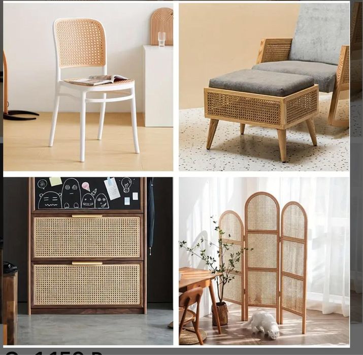 Ротанговая  полотно  для мебели для декора , скидка 10 %оптовая цена