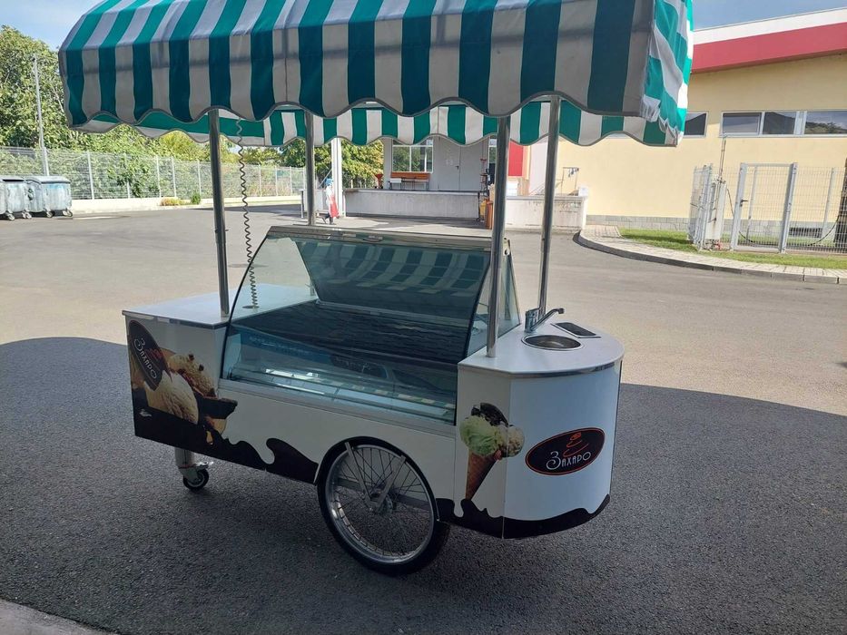 Италианска количка за сладолед