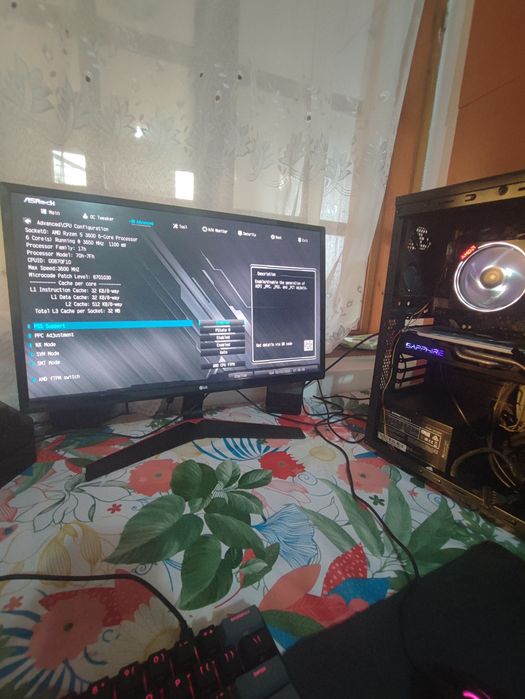 PC Gaming complet + Monitor LG 75Hz | Ryzen 5 3600, RX 580 8GB, 16GB