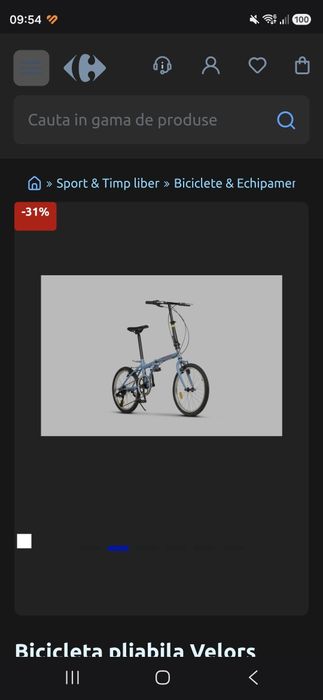 Bicicleta pliabila