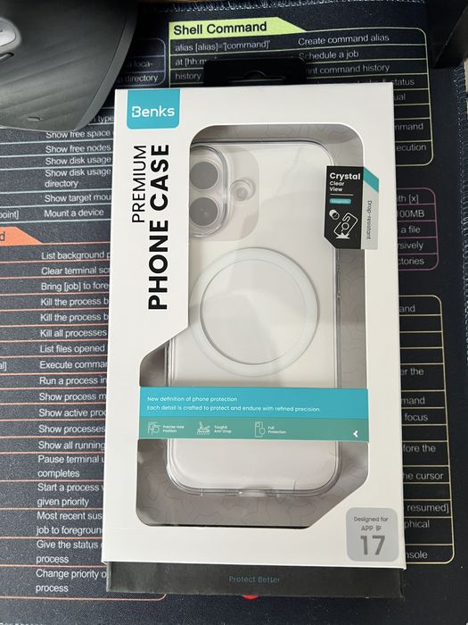 Benks iPhone 17 Crystal Magnetic case (MagSafe)