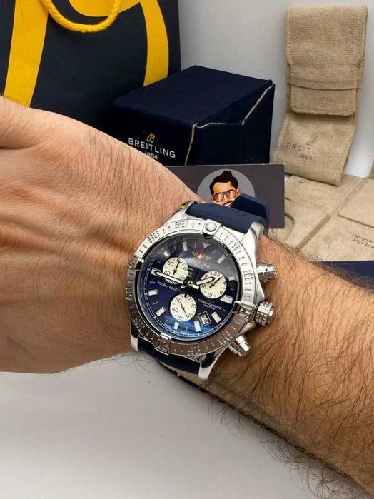 Breitling Chronomat Colt  синьо