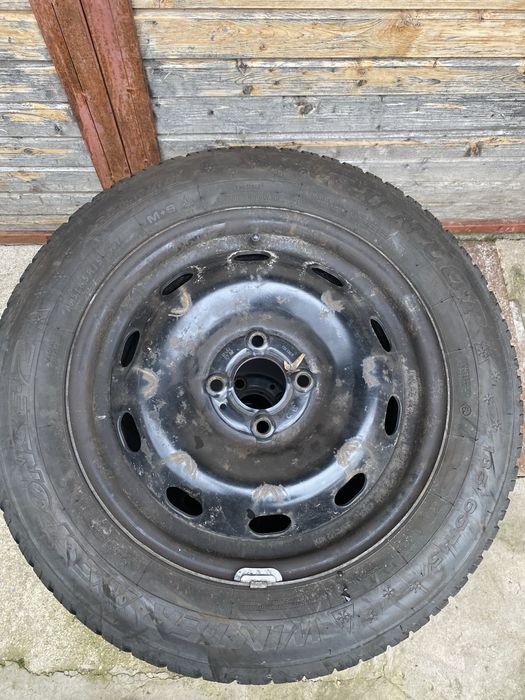 Jante tabla 4x100 Dacia Logan/Sandero/Clio+anv iarna 185/65/15