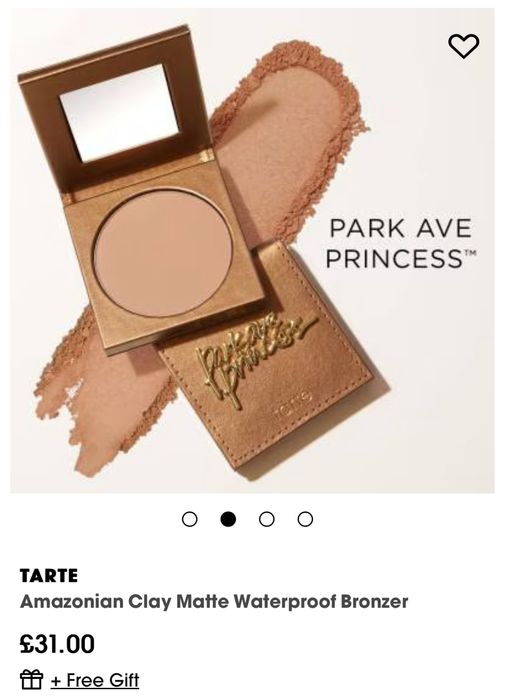 Пудра tarte park ave princess