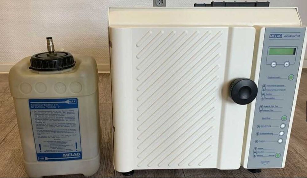 Autoclav MELAG Vacuklav 31 Clasa B 18L Stomatologie Coafor Cosmetica