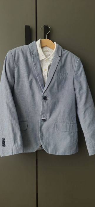 Детско сако H&M 12-13г, риза Benetton