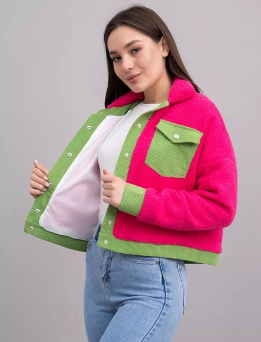 Куртка-бомбер женская 44 размер