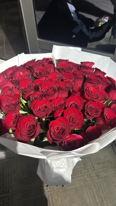 Цветы 51роза свежие