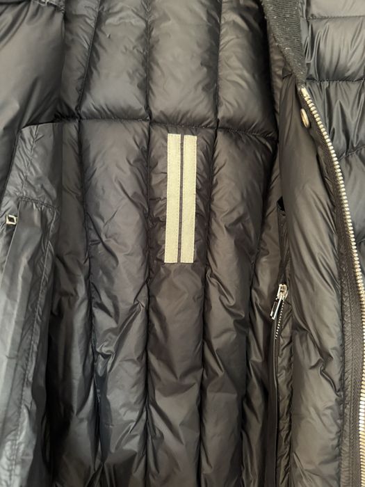 Rick Owens - unbranded jacheta puffer - down filled - cropped