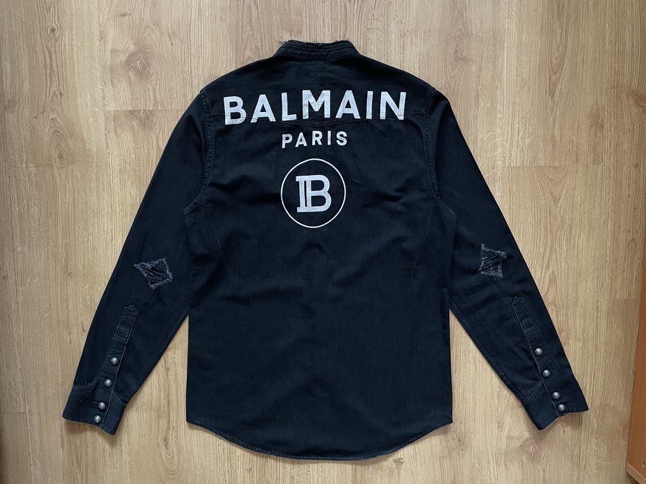 Balmain Paris Denim Shirt/Overshirt 40(M)