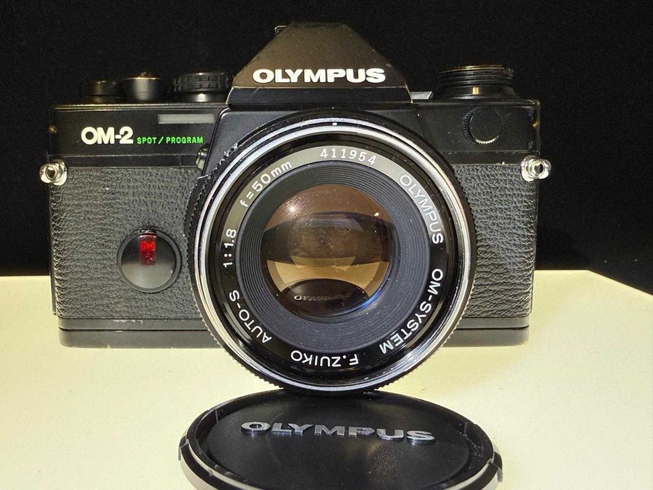 Olympus OM-2 Spot/Prog cu 50/1,8, 50/3,5 Macro si Kenko 2X Macro Tele