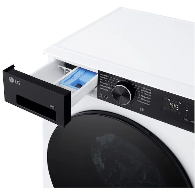 Нова инверторна смарт DD AI пералня  LG серия X7  F4WX709YP 9 кг 1400 об