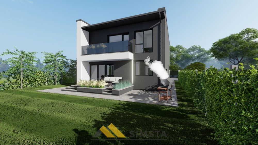 Casa moderna Sanmartin-640 mp teren