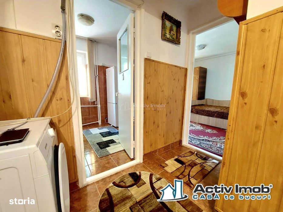 2 camere, etaj 1, 42 mp, boxa subsol, mobilat si utilat, Micro 14